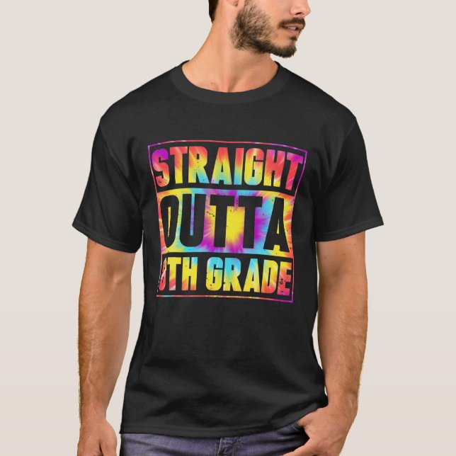 Camiseta Directamente Saliendo Del 8º Graduado De Vuelta A  (Anverso)