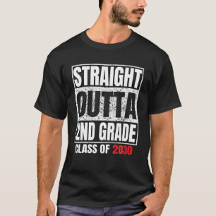 Camiseta Directamente Saliente 2º Grado Graduado Clase De