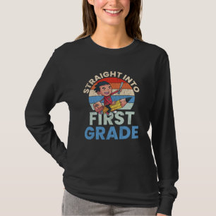 Camiseta Directo al primer grado Regalo para niños de vuelt