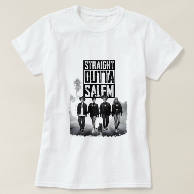 Camiseta directo de salem (Diseño del anverso)