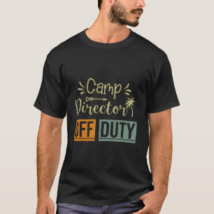 Camiseta Directo del Campamento de fin de verano de año esc