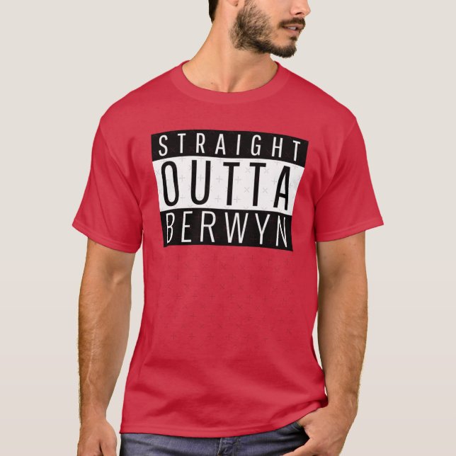 Camiseta Directo desde Berwyn Illinois (Anverso)