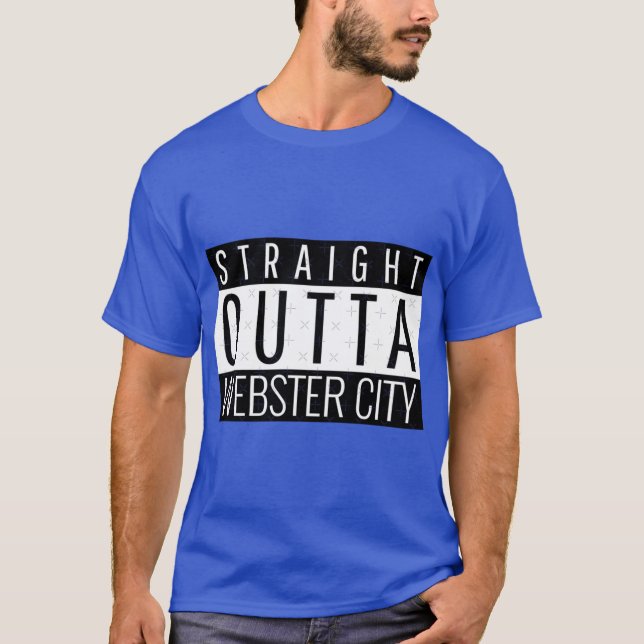 Camiseta Directo desde Webster City Iowa Webster City IA (Anverso)