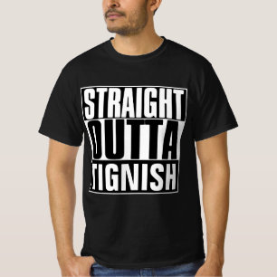 CAMISETA DIRECTO EXTRANJERO TIGNISH O "TU TEXTO" T-SHIRH