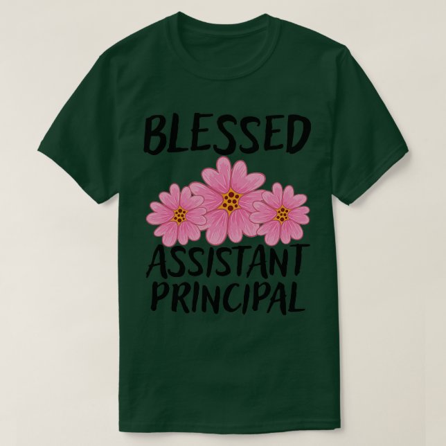 Camiseta Director adjunto de la escuela de regalos (Diseño del anverso)