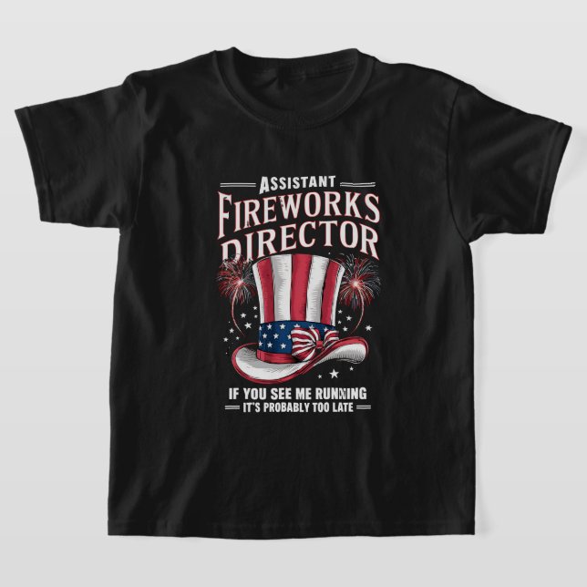 Camiseta Director Asistente de Fuegos Artificiales EE. UU.  (Distribución)