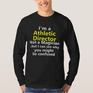 Camiseta Director Atlético Trabajo Carrera Escuela Entrenad