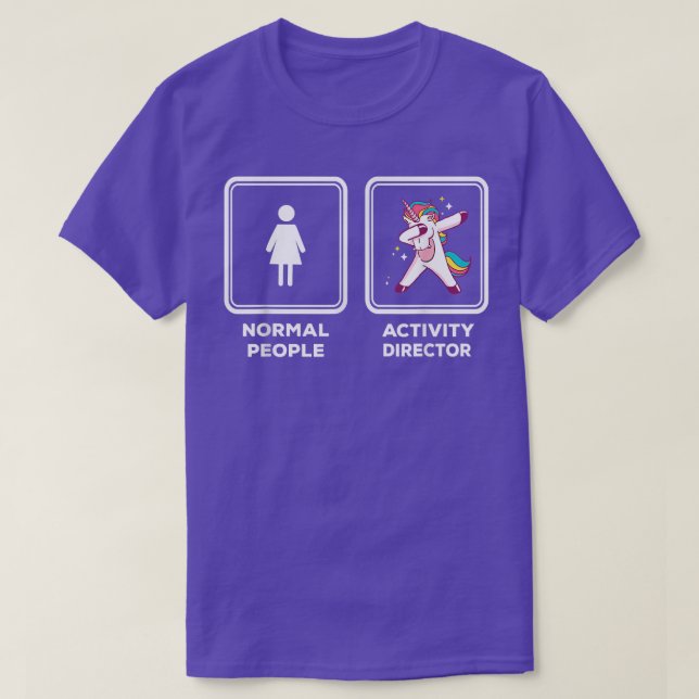 Camiseta Director de actividad Unicorn (Diseño del anverso)
