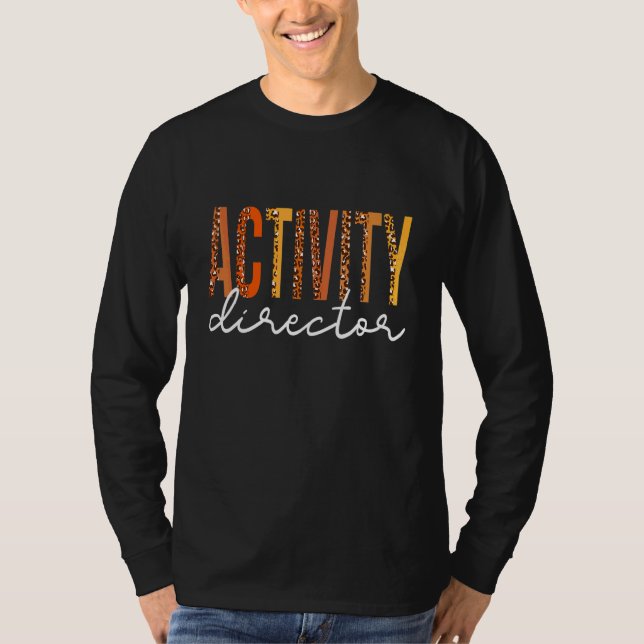Camiseta director de actividades (Anverso)