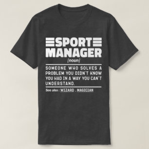 Camiseta Director de administración de definición moderna