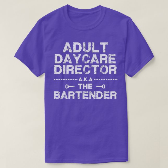 CAMISETA DIRECTOR DE ATENCIÓN DIARIA PARA ADULTOS 1 (Diseño del anverso)