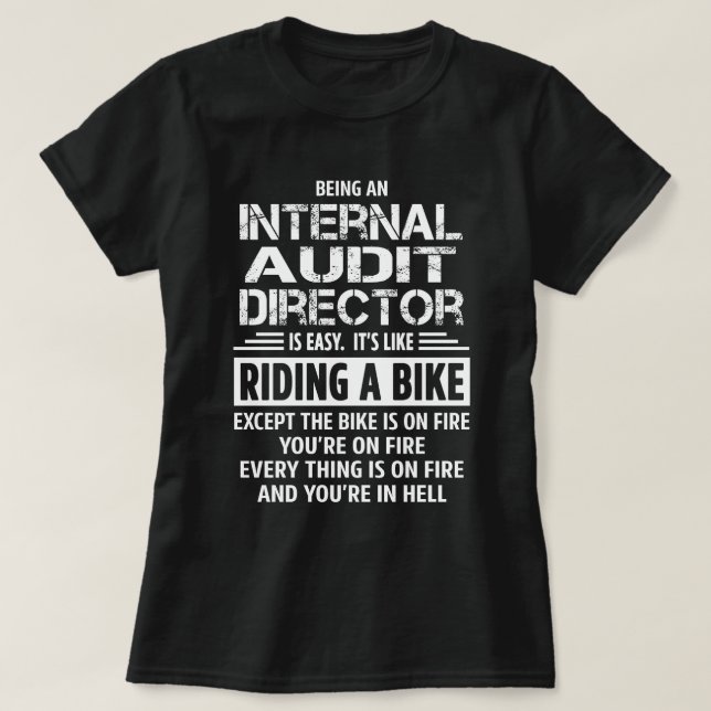 Camiseta Director de Auditoría Interna (Diseño del anverso)