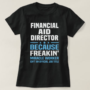 Camiseta Director de Ayuda Financiera