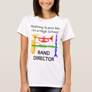 Camiseta Director de banda de secundaria
