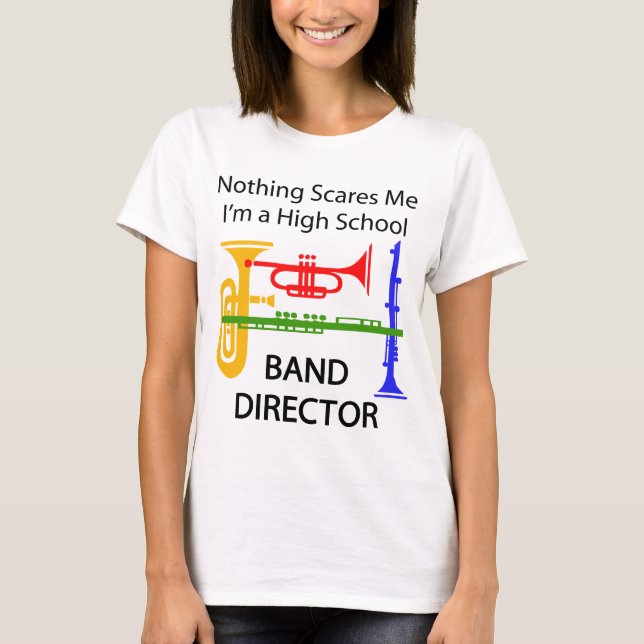 Camiseta Director de banda de secundaria (Anverso)