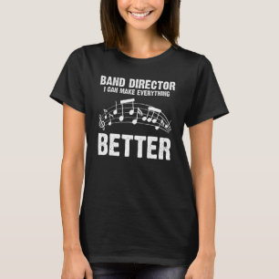 Camiseta Director de banda que puedo hacer marchas