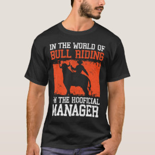 Camiseta Director de Bull Riding Bucking Rodeo Sport