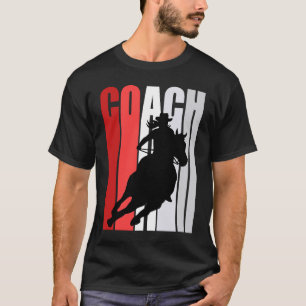 Camiseta Director de Carreras de barril retro de la entrena
