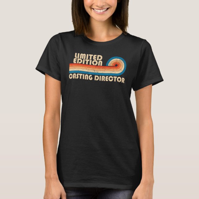 Camiseta DIRECTOR DE CASTING Funny Job Title Profession Bir (Anverso)