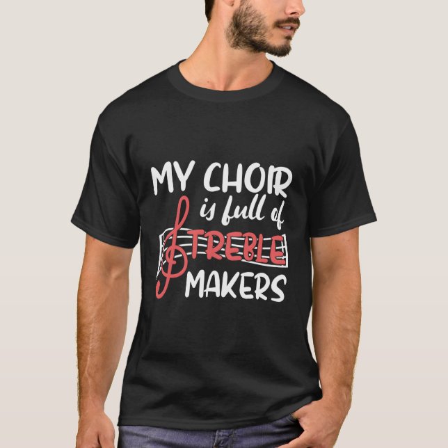 Camiseta Director de Choir Director de Música (Anverso)
