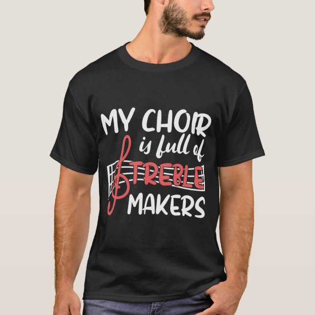 Camiseta Director de Choir Director de Música (Anverso)