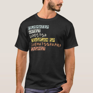 Camiseta Director de cine Steadicam