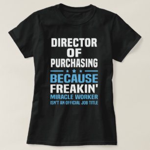 Camiseta Director de Compras