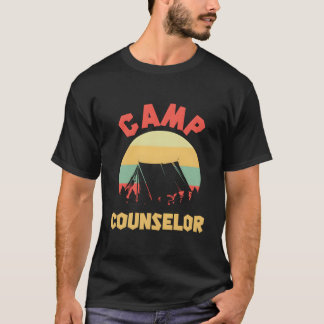 Camiseta Director de consejero de campamento de verano Camp