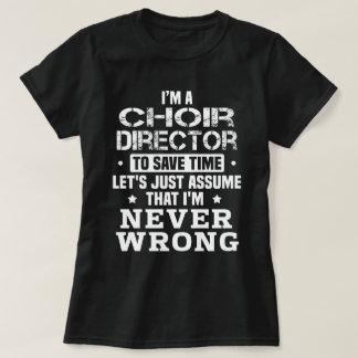 Camiseta Director de coro