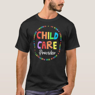 Camiseta Director de cuidado de niños Escuela de cuidado de