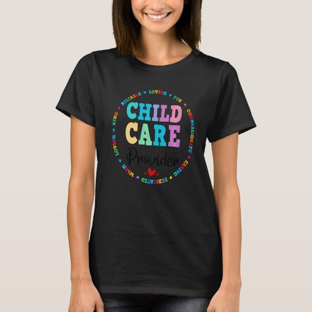 Camiseta Director de cuidado de niños Escuela de cuidado de (Anverso)