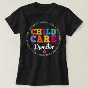 Camiseta Director de cuidado de niños Proveedor de la Escue