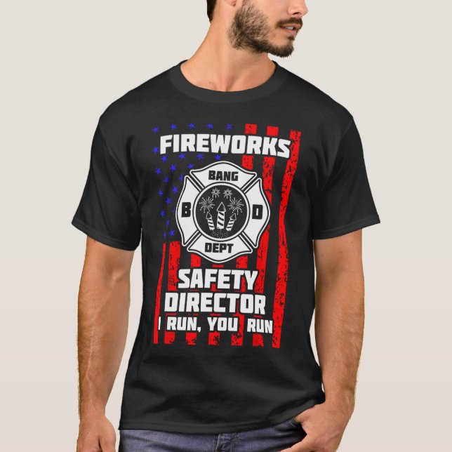 Camiseta Director De Firework Técnico Yo Te Ejecuto El 4° D (Anverso)