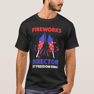 Camiseta Director de Fireworks deja a Freedom Ring Estados
