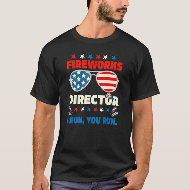 Camiseta Director de Fireworks Director I Run You Ru (Anverso)