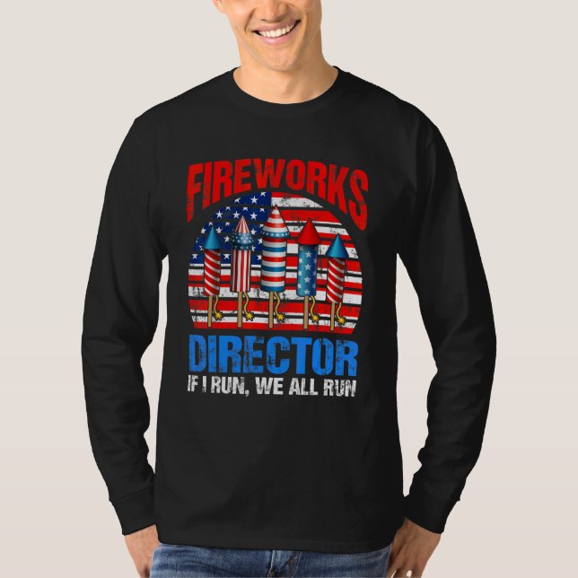Camiseta Director de Fireworks I Ejecutar Todos (Anverso)