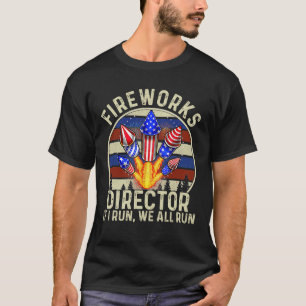 Camiseta Director de Fireworks Si Corro Todos Corremos