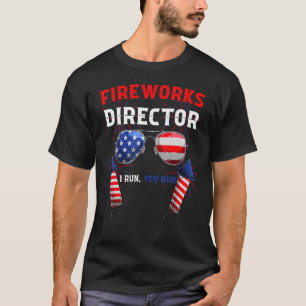 Camiseta Director De Fireworks Te Ejecuto El 4 De Julio Del