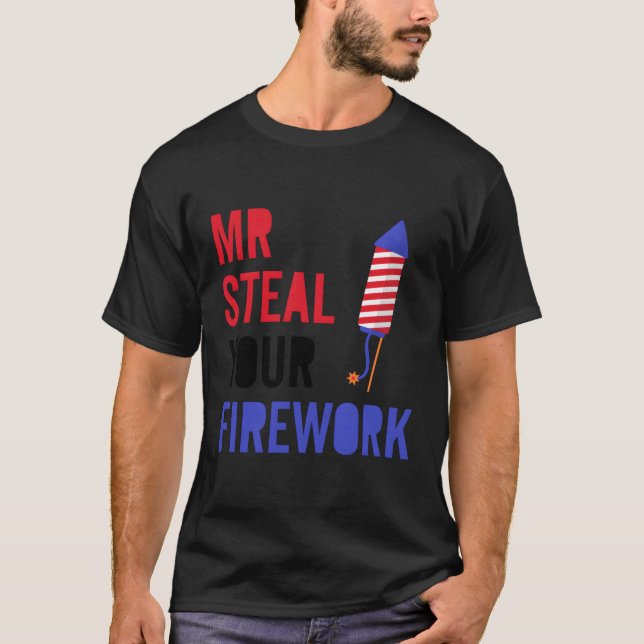 Camiseta Director De Fuegos Artificiales 4 De Julio Py Sr R (Anverso)