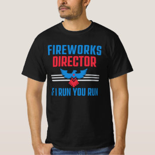 CAMISETA DIRECTOR DE FUEGOS ARTIFICIALES - SI TE EJECUTO - 