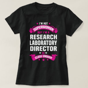 Camiseta Director de laboratorio de investigación