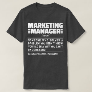 Camiseta Director de marketing Especialista en publicidad m