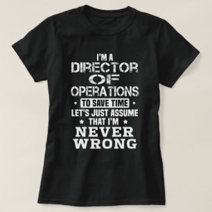 Camiseta Director de Operaciones