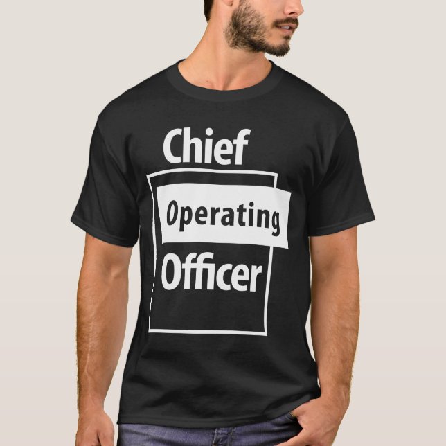 Camiseta Director de Operaciones Cargo de la profesión (Anverso)