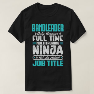 Camiseta Director de orquesta Multitarea Divertido Trabajo