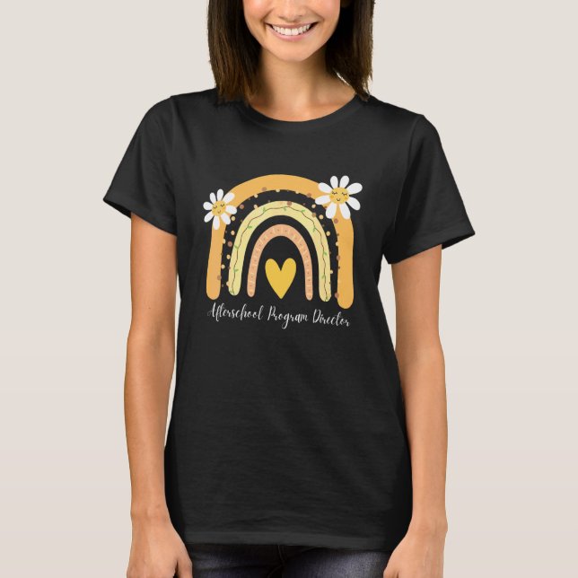 Camiseta director de programa después del colegio (Anverso)