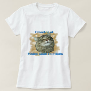 Camiseta Director de Relaciones Maine Coon T-Shirt