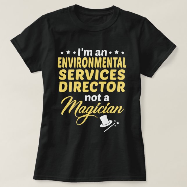 Camiseta Director de Servicios Ambientales (Diseño del anverso)