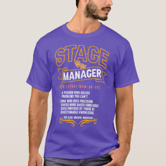 Camiseta Director de teatro de Broadway de definición de ad