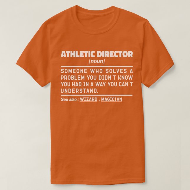 Camiseta Director deportivo Definición moderna Deporte Guay (Diseño del anverso)